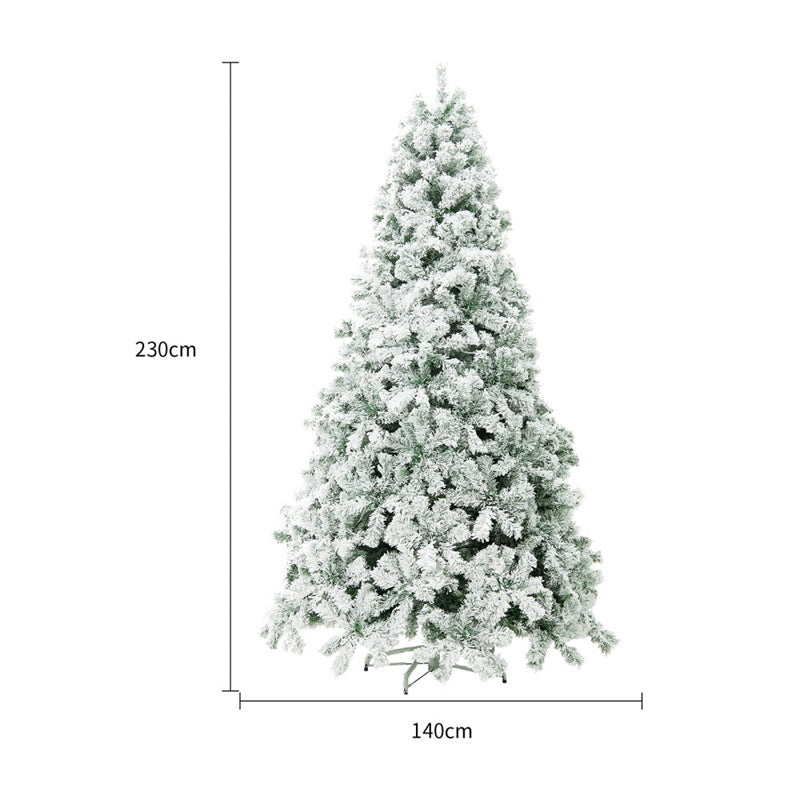 Christmas Tree PVC Artificial Snow Christmas Tree Mall Window Decoration T