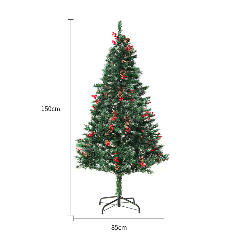 Christmas Tree PVC Artificial Snow Christmas Tree Mall Window Decoration T