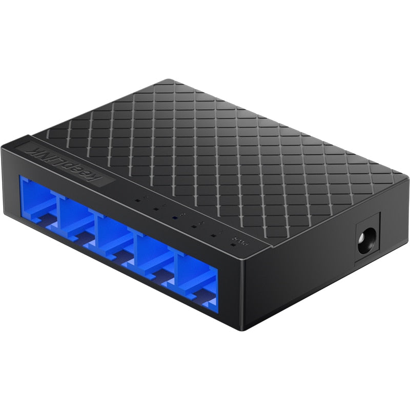 5-Port Full Gigabit Plastic Unmanaged Network Ethernet Switch