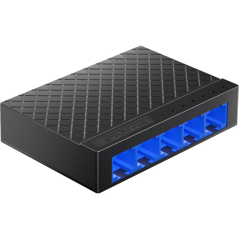 5-Port Full Gigabit Plastic Unmanaged Network Ethernet Switch