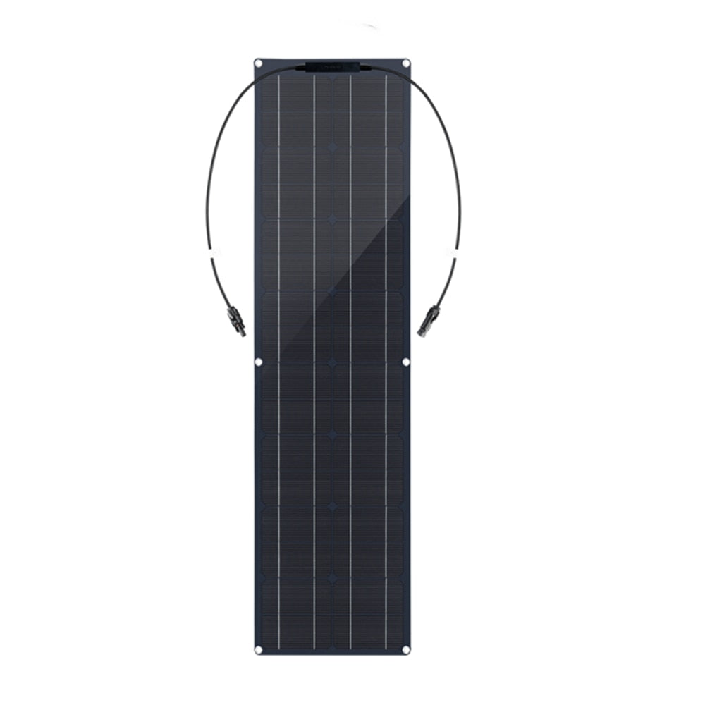 100W Flexible Solar Panel System Kit Photovoltaic Module 2pcs 50 Watt 12 Volt Solar Panels With 10A Controller PV Connector