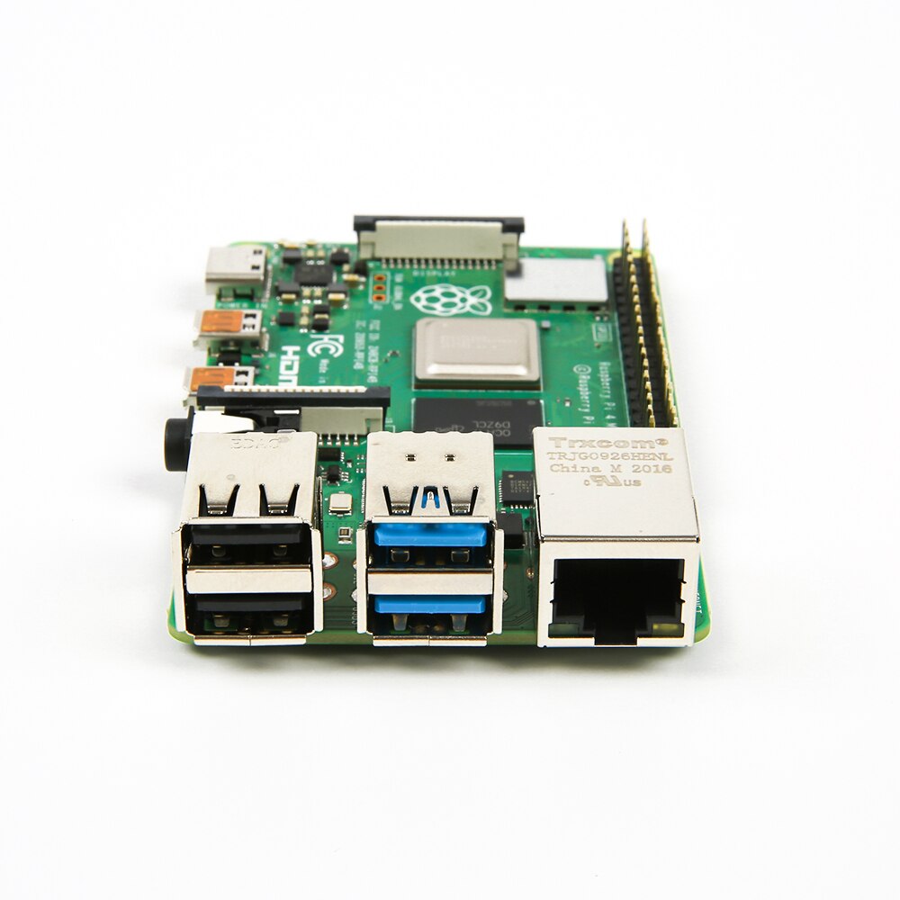 Raspberry Pi 2 3 4 موديل B 2B 3B PLUS 1 جيجابايت 2 جيجابايت 4 جيجابايت 8 جيجابايت إصدار BCM2711 رباعي النواة Cortex-A72 v8 1.5 جيجا هرتز 64 بت OS PI4 RPI 3 PLUS