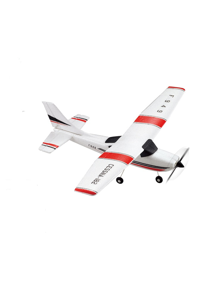 WLtoys F949 2.4G 3Ch RC Airplane Fixed Wing Plane Outdoor toys Drone RTF Update version Digital servo propeller, strong package