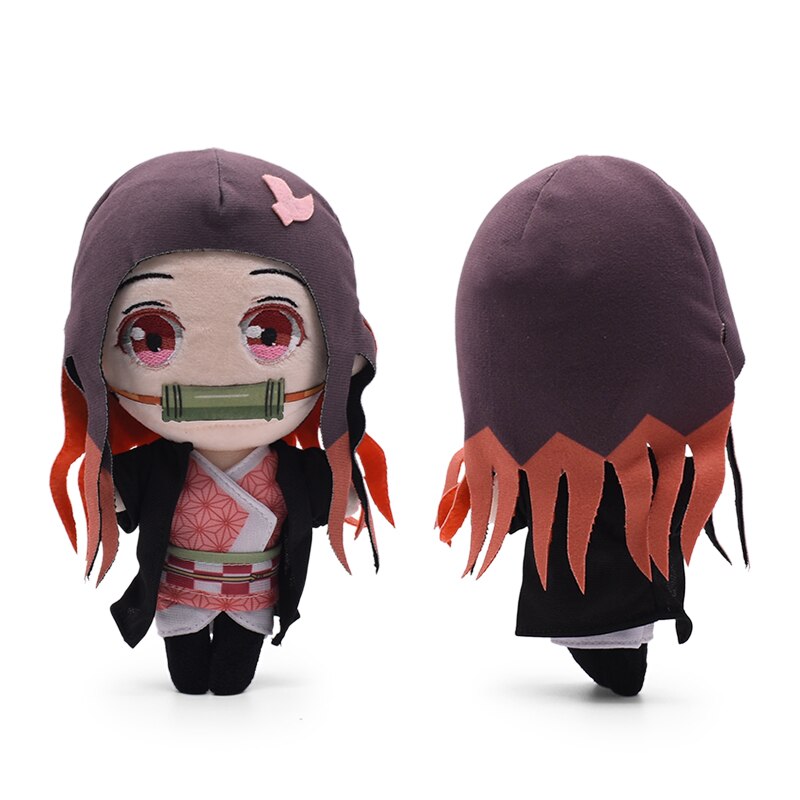 Demon Slayer Plush Toy 20cm Kimetsu No Yaiba Kamado Tanjirou Tomioka Giyuu Agatsuma Zenitsu Douma Sabito Stuffed Dolls Gift