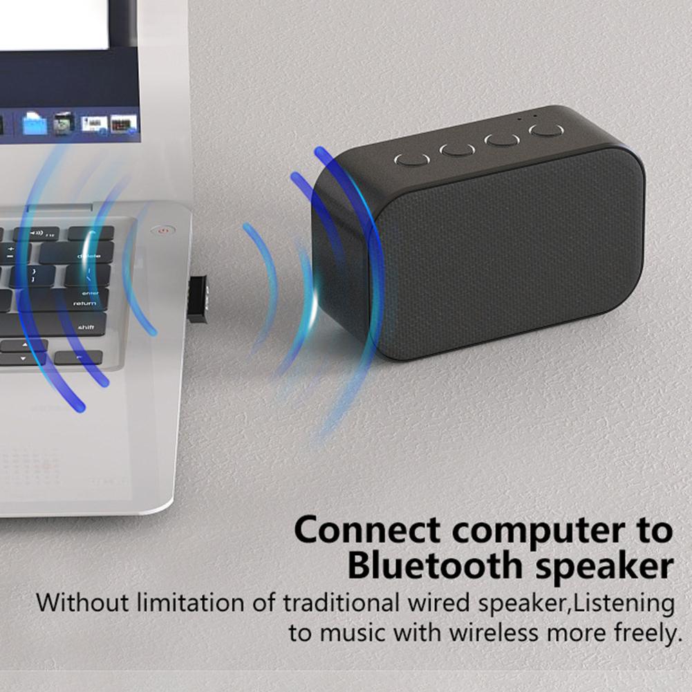 Bluetooth Adapter Mini Bluetooth 5.0 Receiver Bluetooth Dongles Support Winows Linux Vista Mac OS For Laptop Tablet Computer