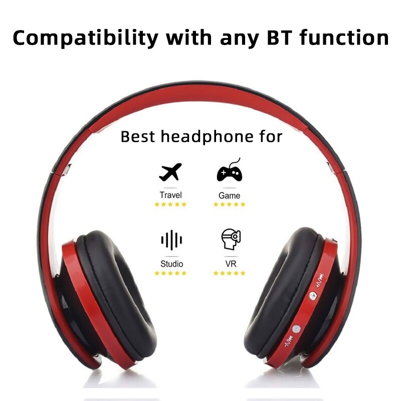 Mpow Bluetooth Headphone Bluetooth 5.0 TV Headset HiFi 9D Stereo Wireless TV Headphone with Transmitter for TV Computer Phone