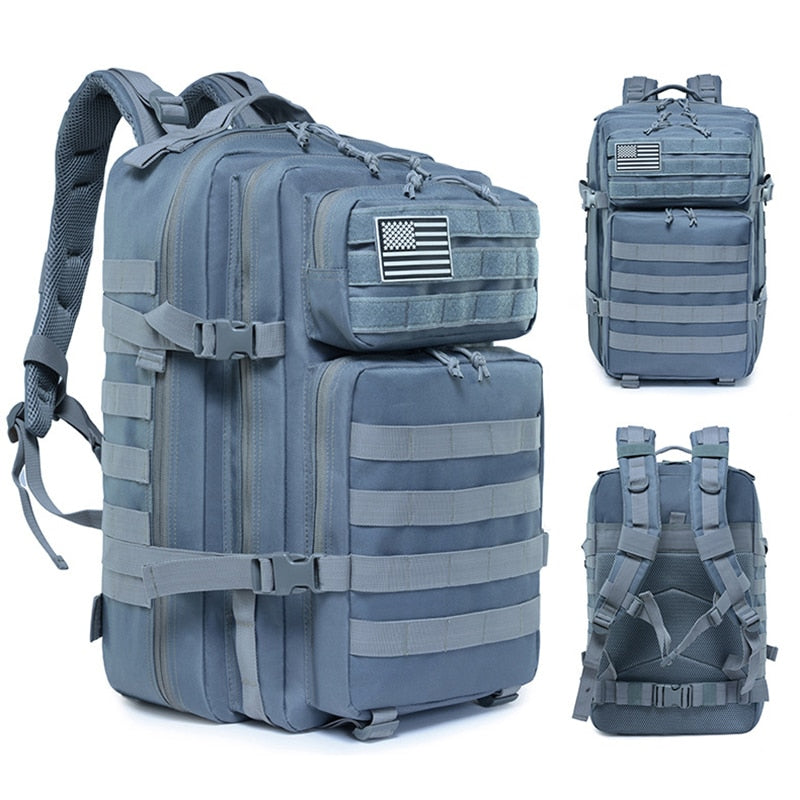 Army Waterproof Molle Bug Out Bag Outdoor Travel Camping Backpack
