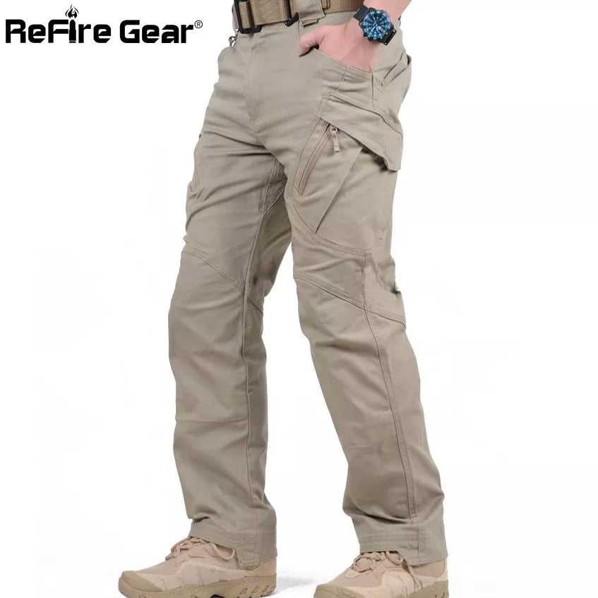 IX9 City Tactical Cargo Pants Men Combat SWAT Army Military Pants