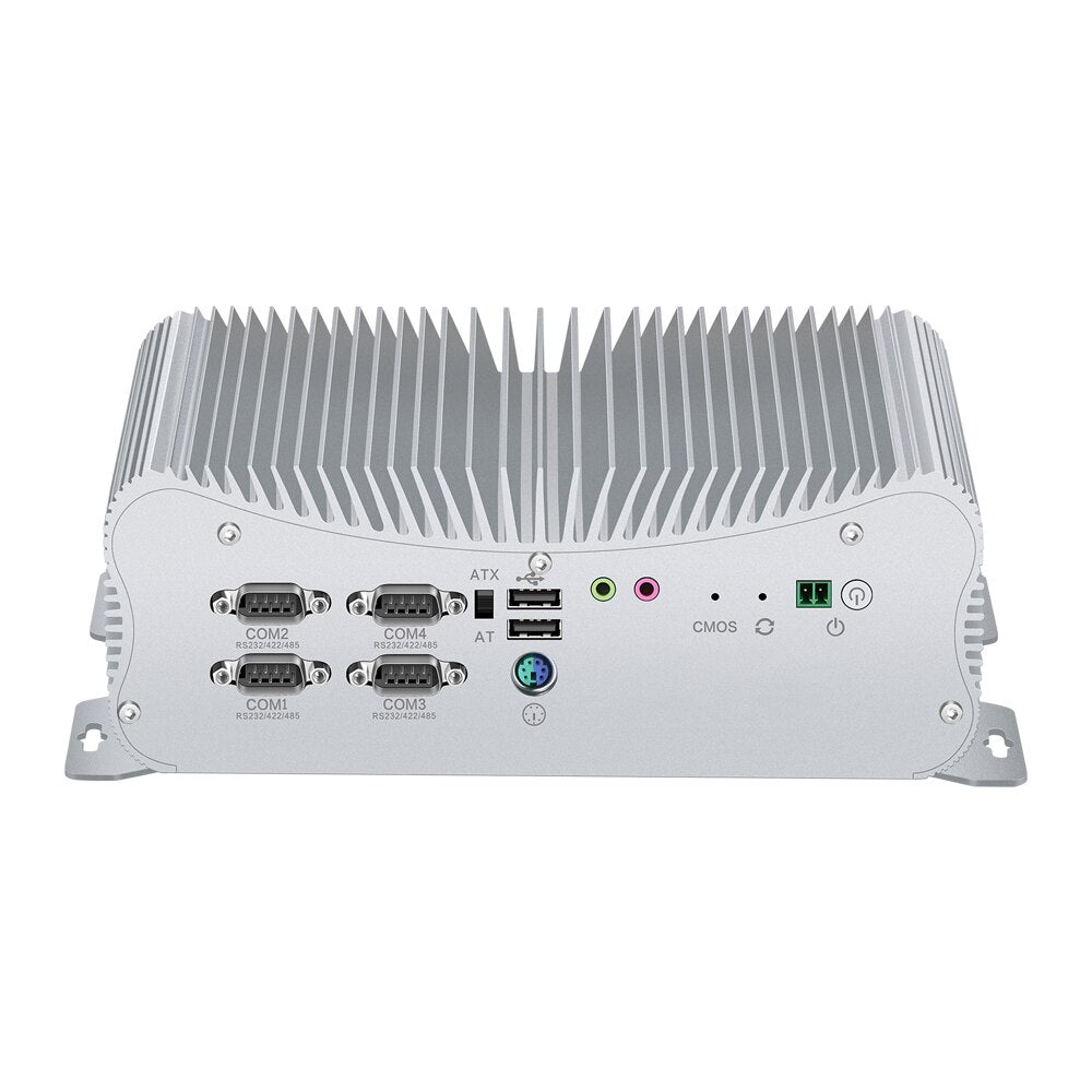 Fanless Mini PC i7 8565U i5 8365U DDR4 RAM RS232 RS422 RS485 Dual Ethernet GPIO HDMI VGA WiFi 4G LTE Support Windows LINUX