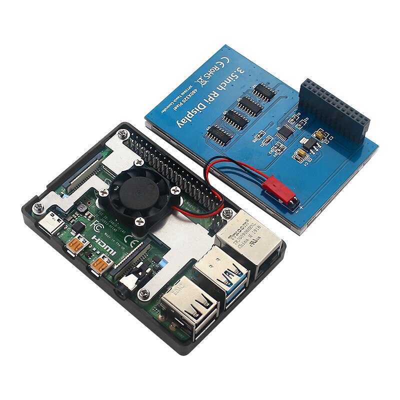 Raspberry Pi 4 Model B Kit 2GB 4GB 8GB RAM + Card + Case + Cooling Fan + 4K HD Video Cable + Power Supply for Raspberry Pi 4 B