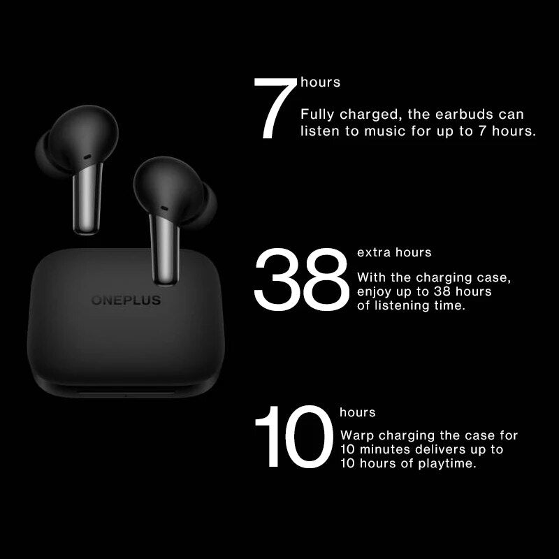 OnePlus Buds Pro TWS Earphone Adaptive Noise Cancellation LHDC 38 Hours Battery IP55 Waterproof for Oneplus 10T 9RT 9 Pro 10 Pro