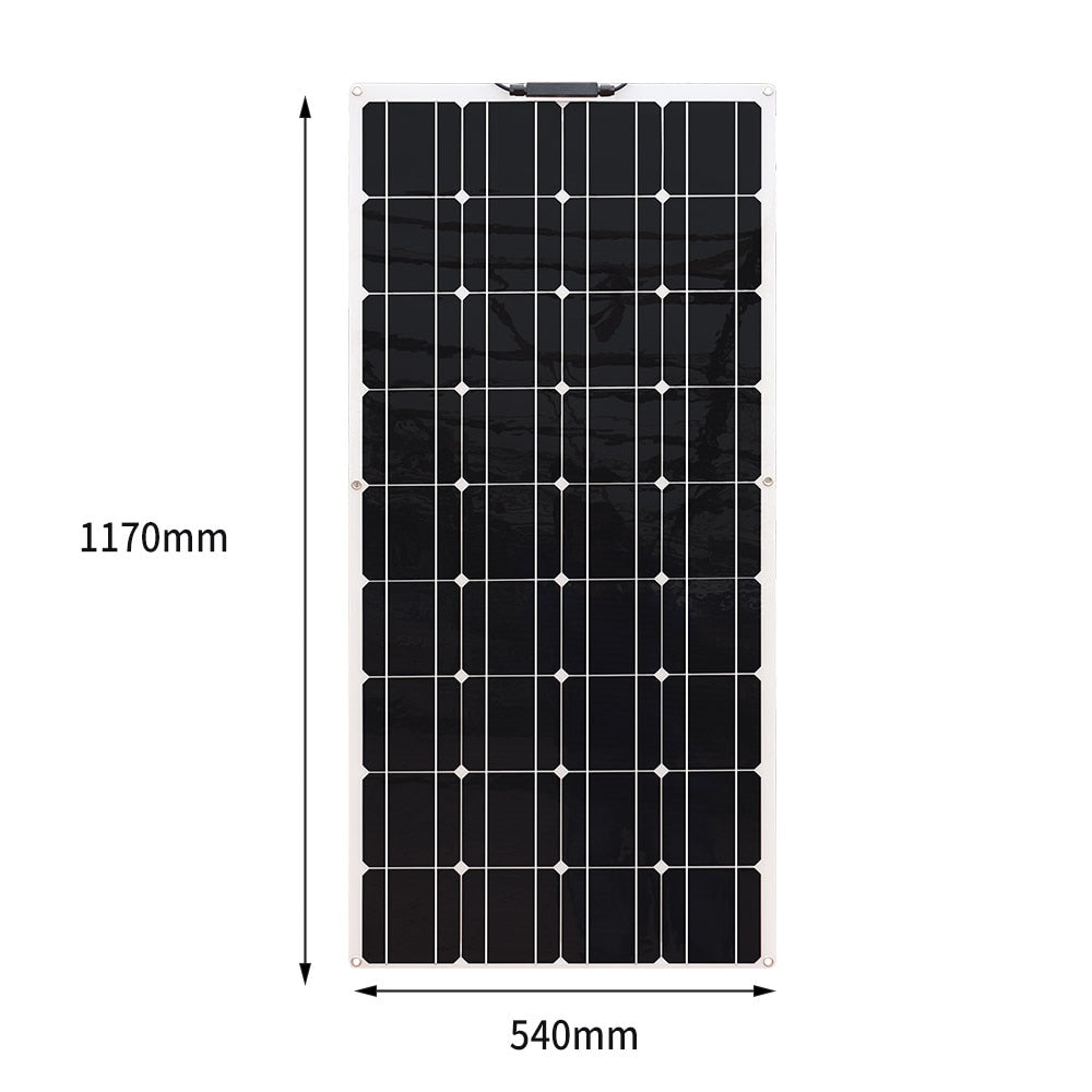 Glass Monocrystalline Solar Charger Off Grid