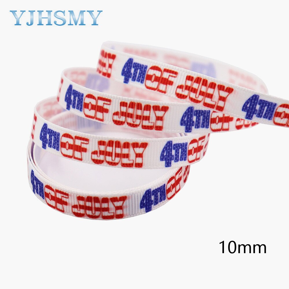 5 Yards Patriotic Ribbon USA Flag Ribbon Independence Day Ribbon 4th of July Ribbons for Memorial Day, Veterans Day, 4th of July