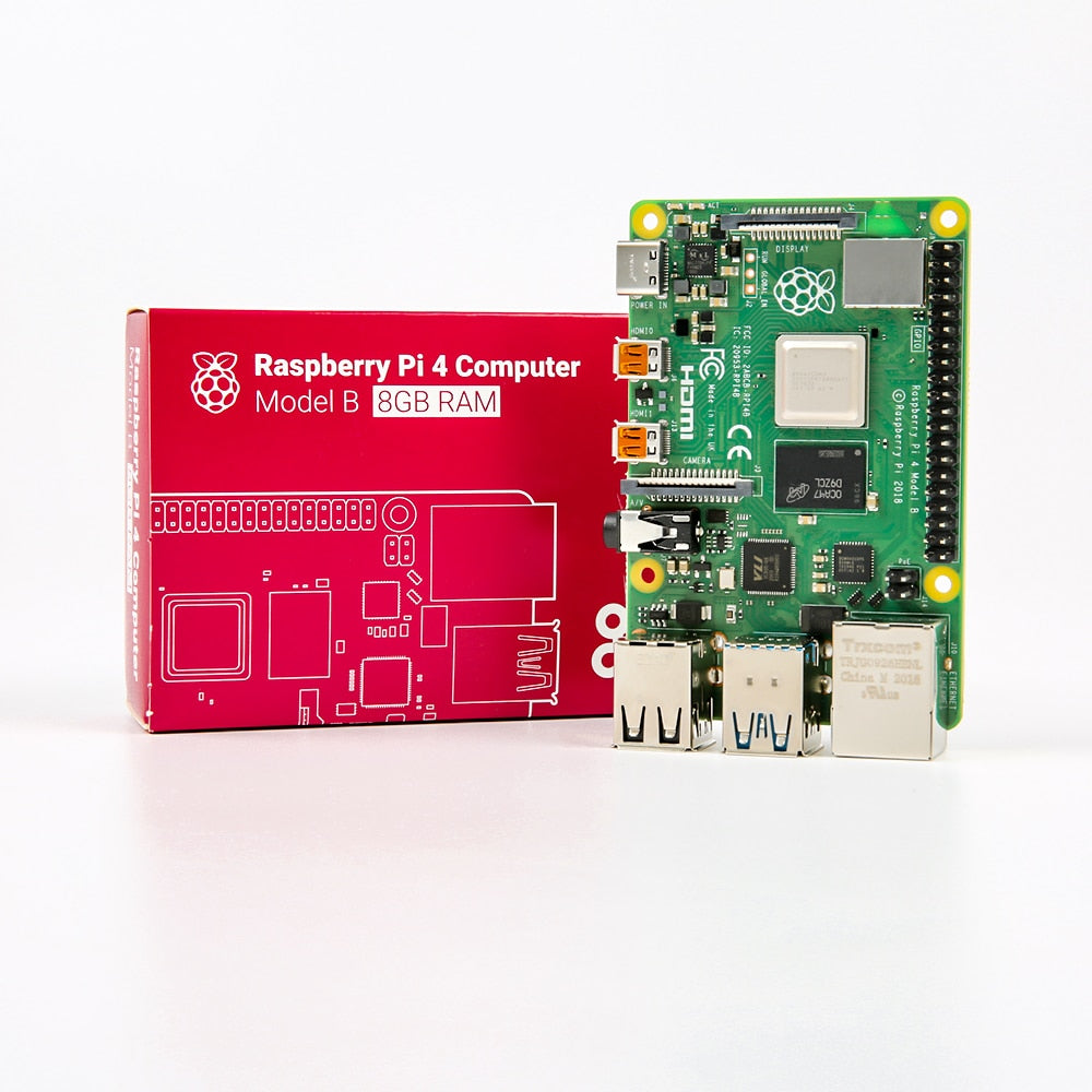 Raspberry Pi 2 3 4 موديل B 2B 3B PLUS 1 جيجابايت 2 جيجابايت 4 جيجابايت 8 جيجابايت إصدار BCM2711 رباعي النواة Cortex-A72 v8 1.5 جيجا هرتز 64 بت OS PI4 RPI 3 PLUS