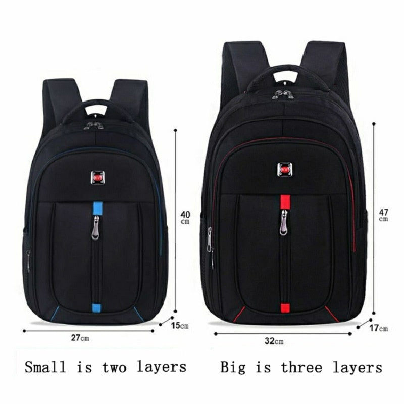 Men's Backpack Oxford Cloth Casual Fashion Academy Style High Quality Bag Design Large Capacity Multifunctional Backpacks