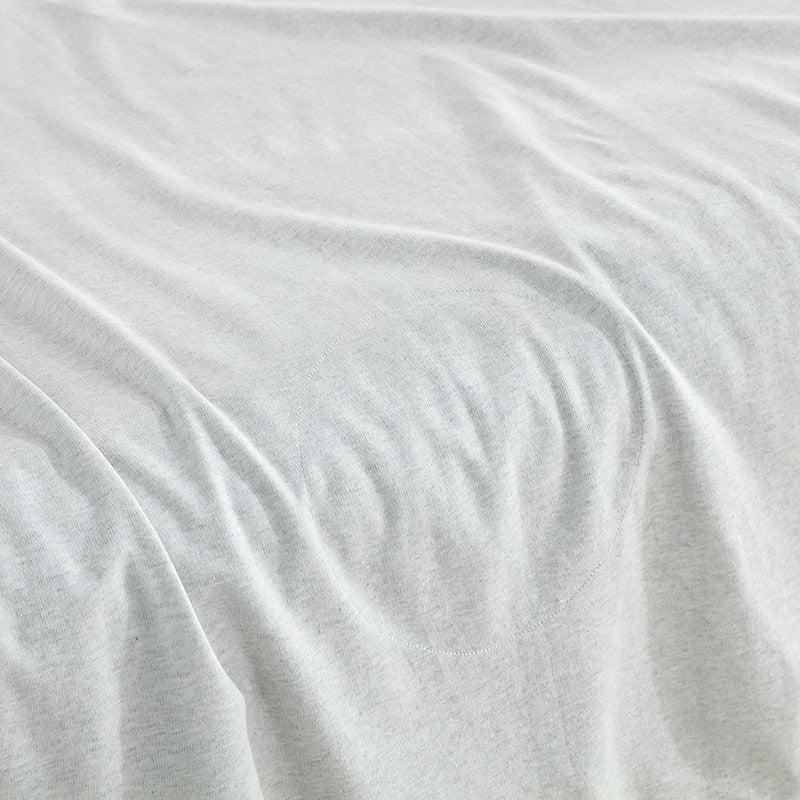 Silver fabric blanket with organic cotton for block 5G 4G computer EMF protetion Gray color