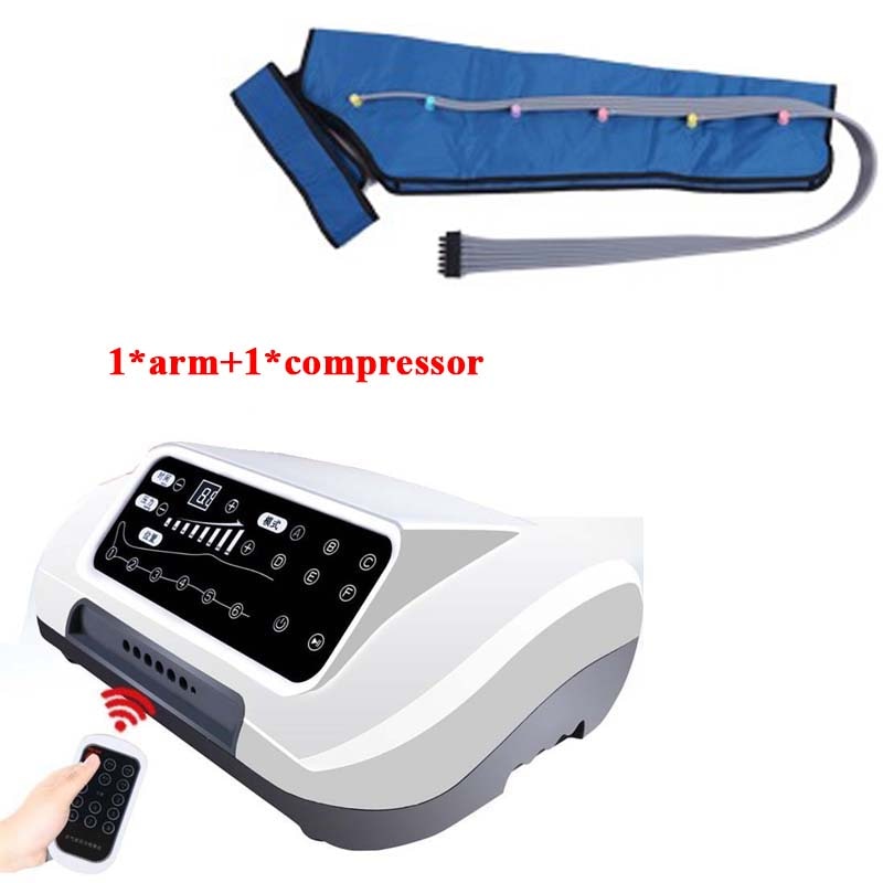 Air Compression Leg Foot Massager Vibration Infrared Therapy Arm Waist Pneumatic Air Wraps Relax Pain Relief