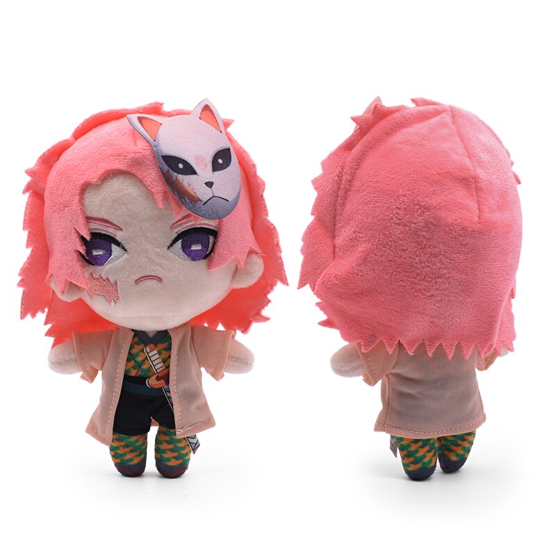 Demon Slayer Plush Toy 20cm Kimetsu No Yaiba Kamado Tanjirou Tomioka Giyuu Agatsuma Zenitsu Douma Sabito Stuffed Dolls Gift