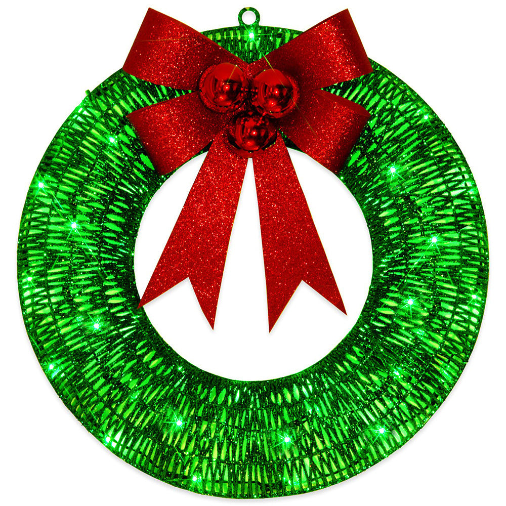 Christmas Garland 50CM Luminous LED Warm Light Metal Luminous