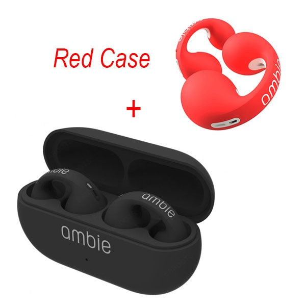 1:1 For Ambie Sound Earcuffs Upgrade Pro  Earring Wireless Bluetooth Earphones TWS Ear Hook Headset Sport Earbuds