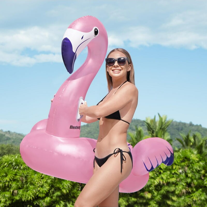 Inflatable Luxury Flamingo Pool/Water/Beach Float