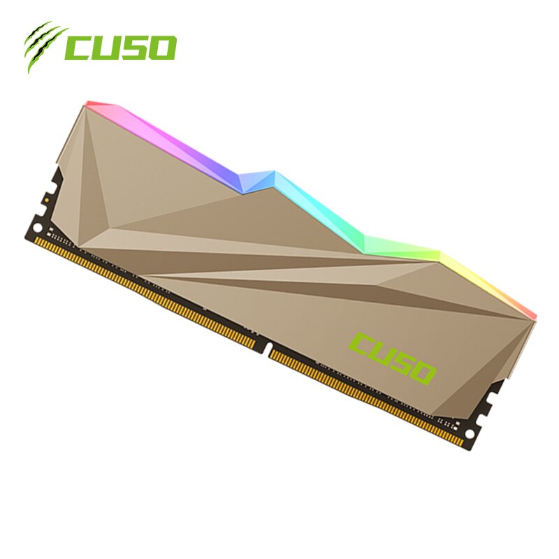 CUSO memoria ram ddr4 16GB 8GBx2 3200MHz 3600MHz Memoria RGB Ram DDR4 Sabertooth Series RGB Memory DIMM For Desktop