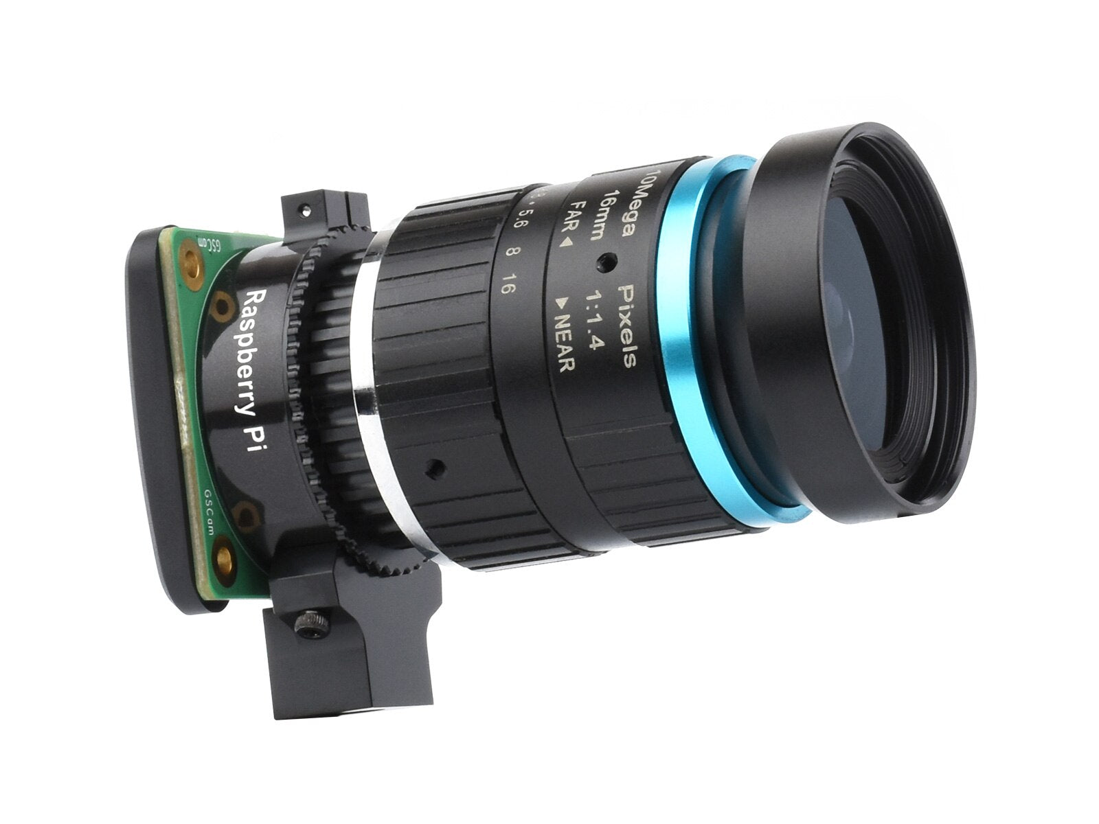 Raspberry Pi Global Shutter Camera Module, Supports C/CS Mount Lenses, 1.6MP, High-Speed Motion Photography, IMX296LQR-C