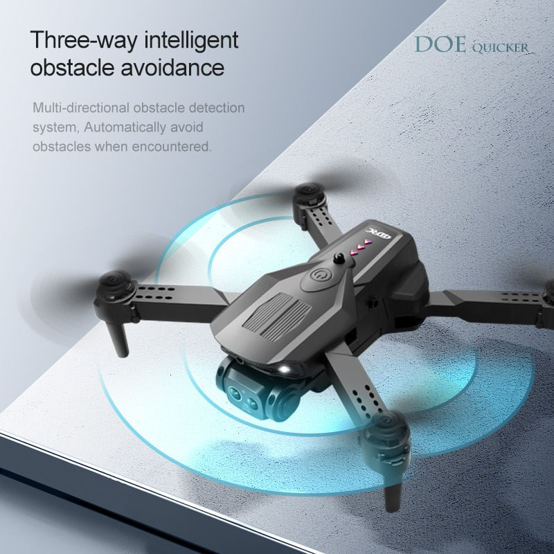 New Drone with Camera 8K WIFI FPV Dron 4K Professional Obstacle Avoidance Optical Flow Positioning RC Quadcopter Aircraft Toys