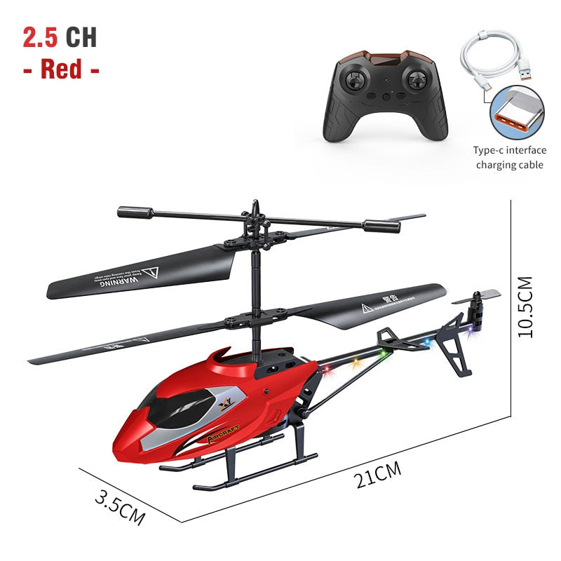 Rc Plane 2.5/3.5Ch Radio Control Helicopter Remote Control Airplane Mini Ufo Drone Aircraft Toy for Children Boy Birthday Gifts