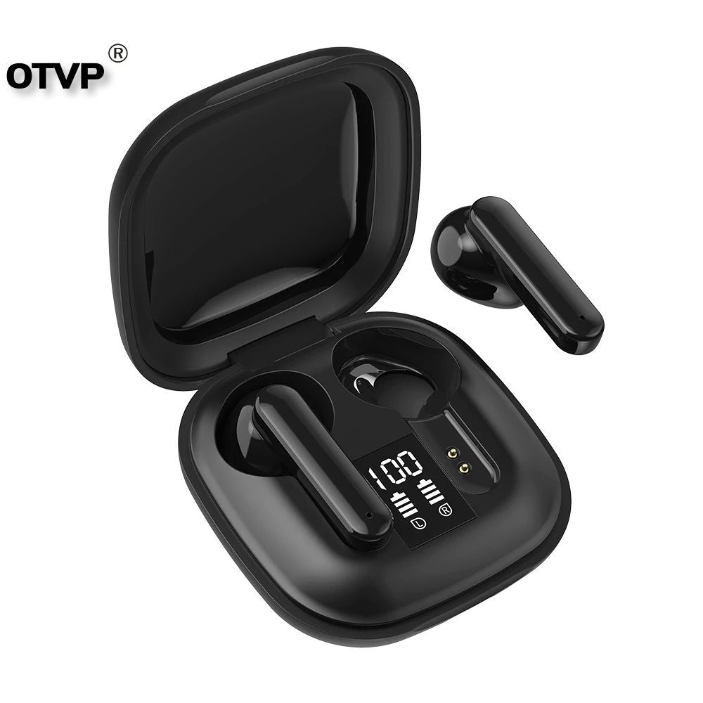 Original TWS Wireless Headphone Bluetooth 5.2 Dual Stereo Noise Reduction Bass High Quality Sound With Dual HD Microphone Earbud