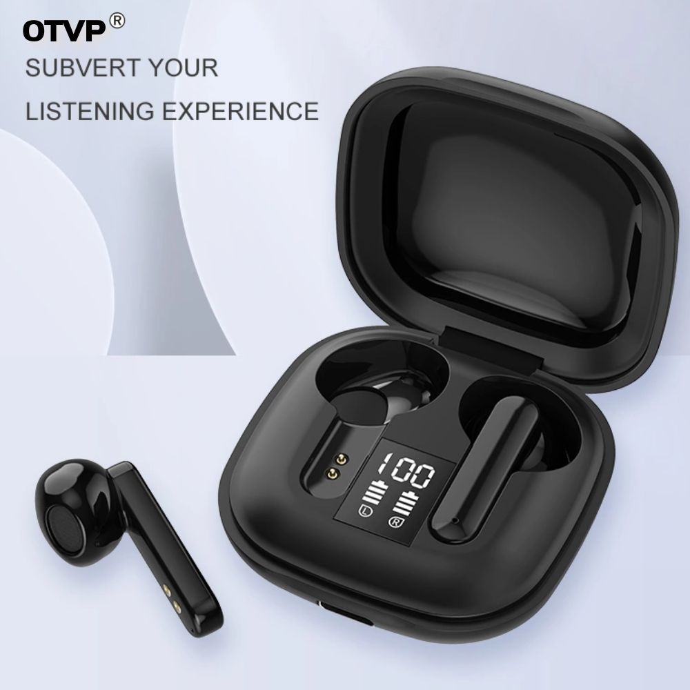 Original TWS Wireless Headphone Bluetooth 5.2 Dual Stereo Noise Reduction Bass High Quality Sound With Dual HD Microphone Earbud