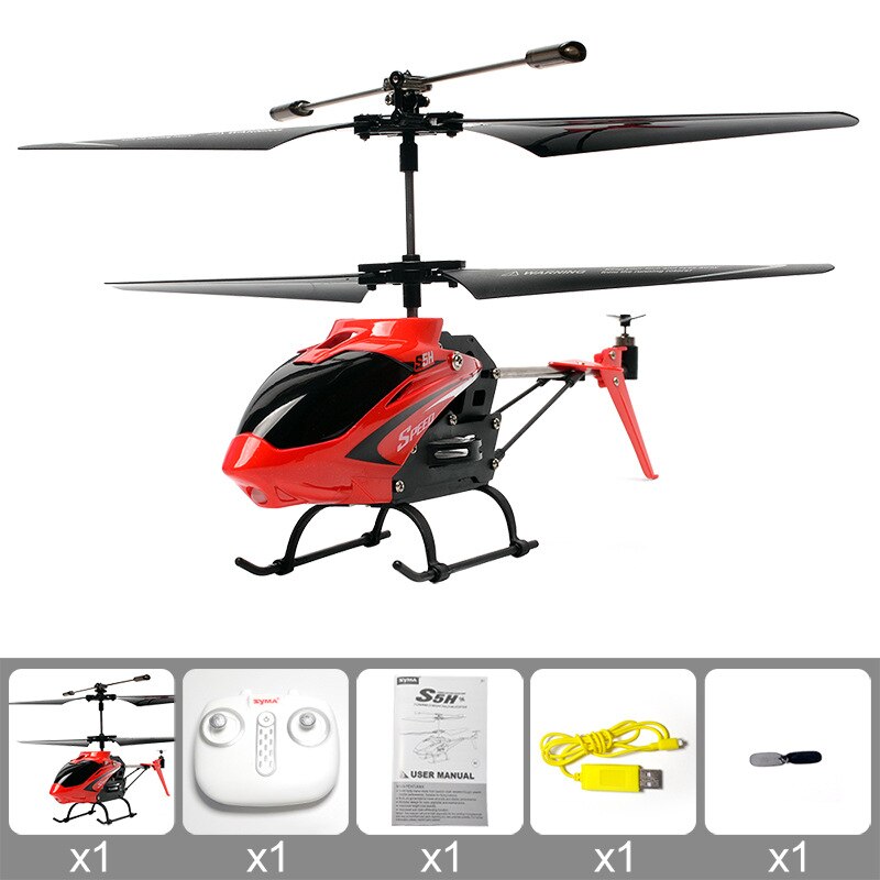 SYMA S5H remote control plane level fixed height helicopter one-key take-off 3-way small drone