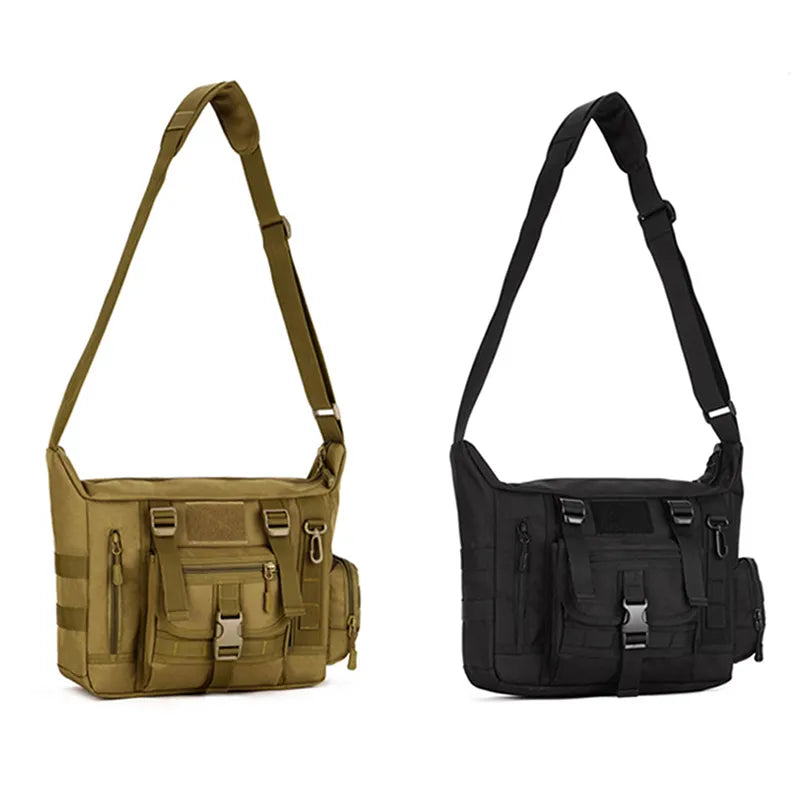 Protector Plus Tactical Sling Shoulder Bag,Waterproof Military Crossbody Bag,Mens Outdoor Travel Messenger Bag