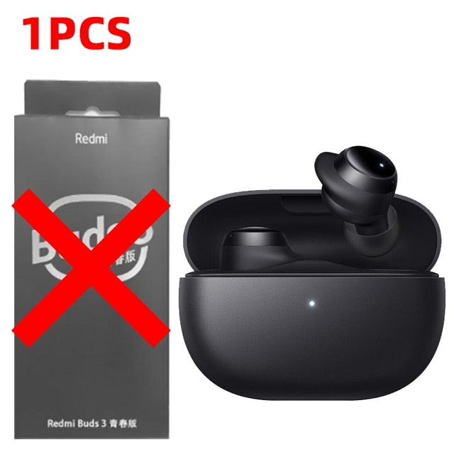 Xiaomi Redmi Buds 3 Lite Wireless in-Ear Headphones Fone De Ouvido Bluetooth 5.2 IPX4 Compatible Dual Connection Function Black