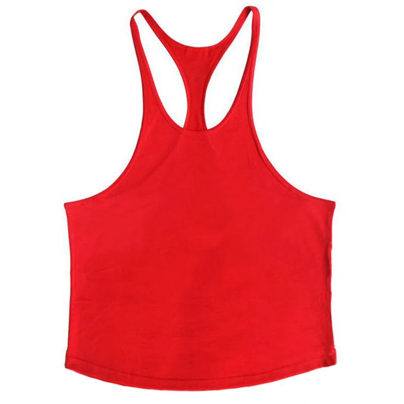 Gyms Workout Sleeveless Shirt Stringer Tank Top Men Bodybuilding Clothing