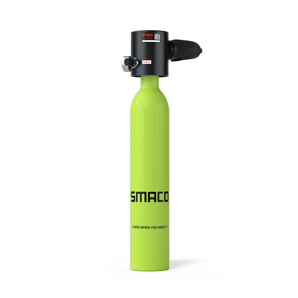 Smaco Mini Scuba Tank Diving Gear Scuba Diving Equipment Portable Mini Dive Tank Oxygen Cylinder Refillable Pony Air Up Bottle