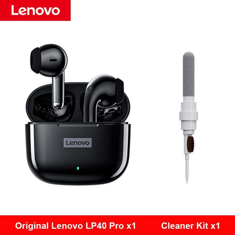 Original Lenovo LP40 Pro Headphones TWS Wireless Bluetooth Earphones Touch Control Sport Headset Stereo Earbuds For Android Ios