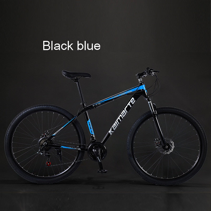 29 Inches Mountain Bicycle Aluminum Alloy Bike Adult Outdoor Commuting Double Disc Brake Shock Absorption