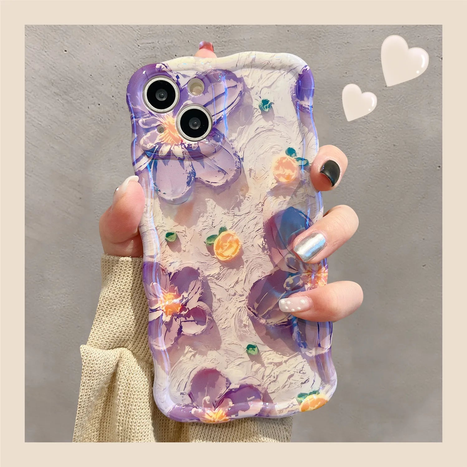 Luxury Flowers Laser Glitter iPhone Case For iPhone 14 Pro Max 13 12 11 14 Plus Fashion Soft Silicone Shockproof Bumper Cover