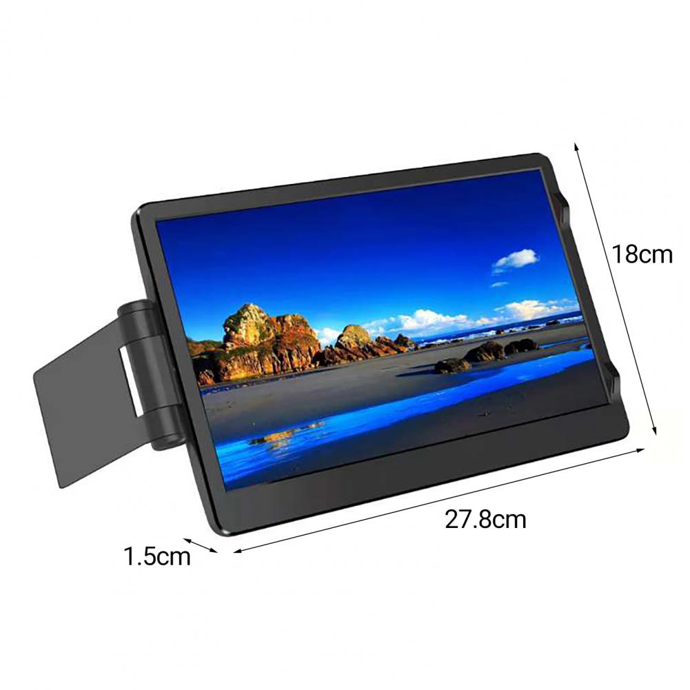 EM116 11.6Inch Game Monitor Portable HDMI-compatible USB-C IPS Capacitive Computer Touch Panel Monitor for Laptop Screen Display