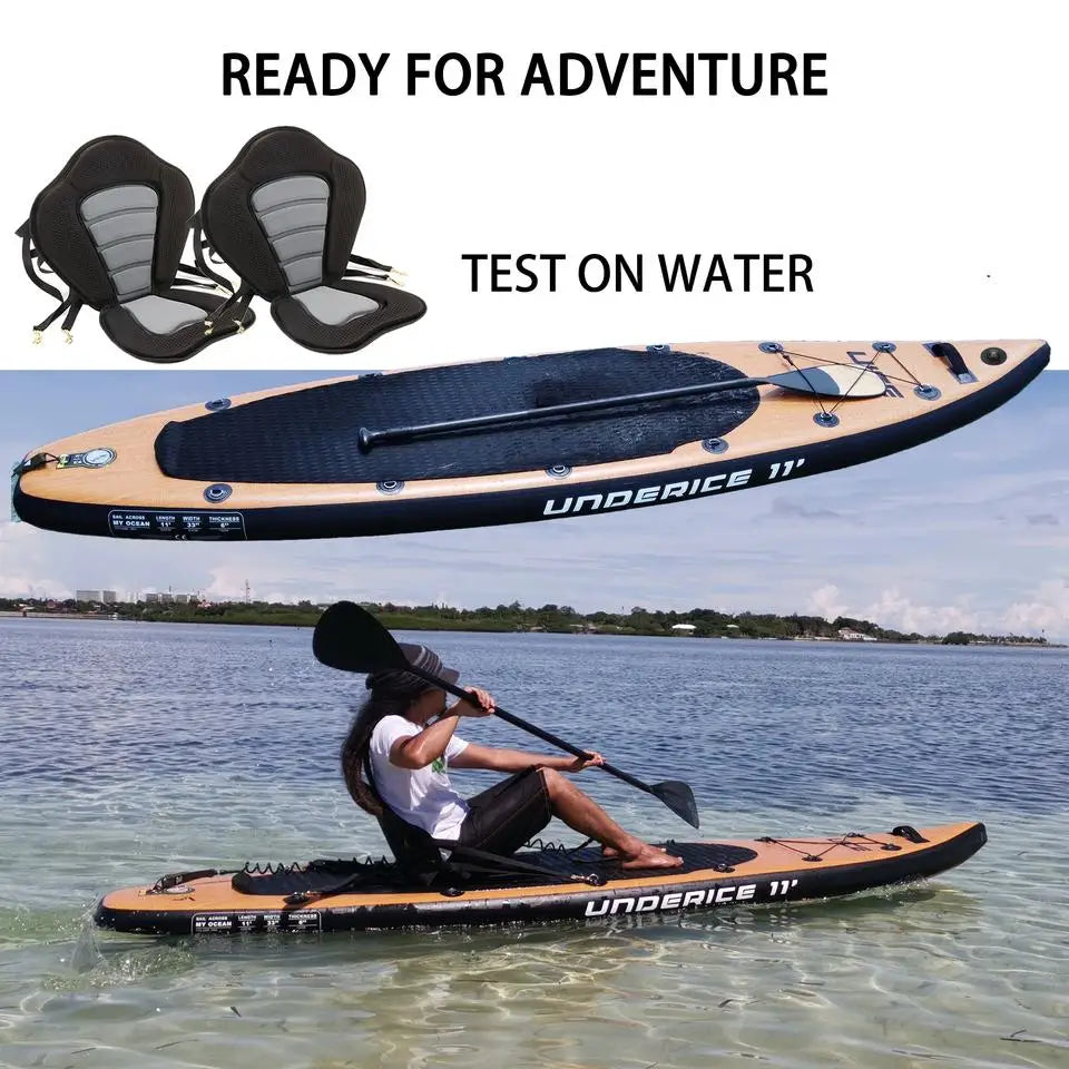 Kayak Seat Boat Seat Kayak Accessories Asiento Kayak Adjustable Backrest With Boat Cushion Paddle Board Kayak Padded Seat