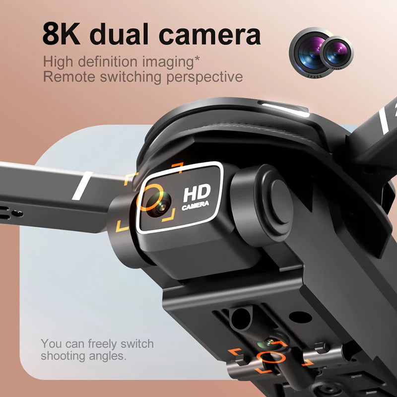 For Xiaomi V88 Drone 8K 5G GPS Professional HD Aerial Photography Remote Control Aircraft HD Dual Camera Quadcopter Toy UAV
