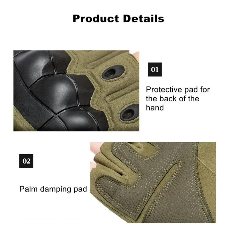 Tactical Military Gloves Shooting Gloves Touch Design Sports