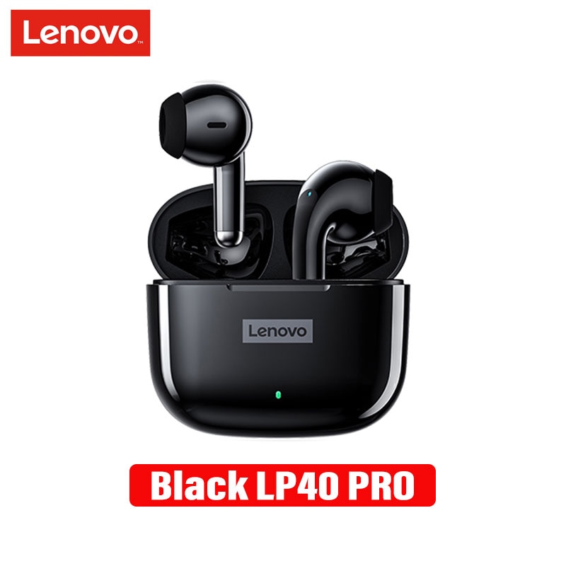 Original Lenovo LP40 Pro Headphones TWS Wireless Bluetooth Earphones Touch Control Sport Headset Stereo Earbuds For Android Ios