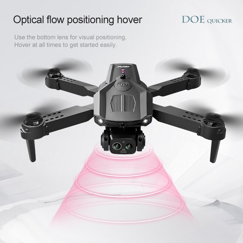 New Drone with Camera 8K WIFI FPV Dron 4K Professional Obstacle Avoidance Optical Flow Positioning RC Quadcopter Aircraft Toys