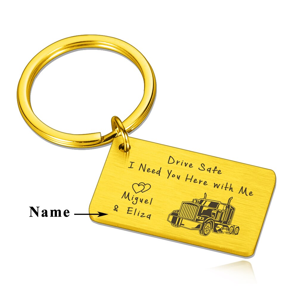 Fathers Day Ride Safe Keychain Biker Motorcycle Keyring Gift for Him Boyfriend Husband Dad Couples Gifts for New Driver Biker