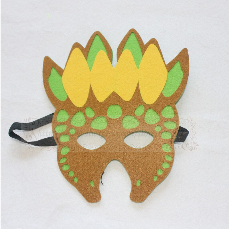 Dinosaur Costumes Masks Boys and Girls Dino Triceratops Tyrannosaurus Birthday Party Decorations Stegosaurus Halloween Costume