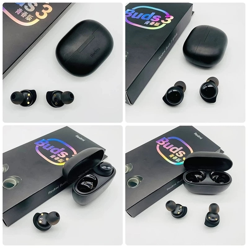 Original Xiaomi Redmi Buds 3 Youth Edition Earphone Tws Wireless Bluetooth 5.2 Gaming Headset Touch Control Earbuds 3 Lite