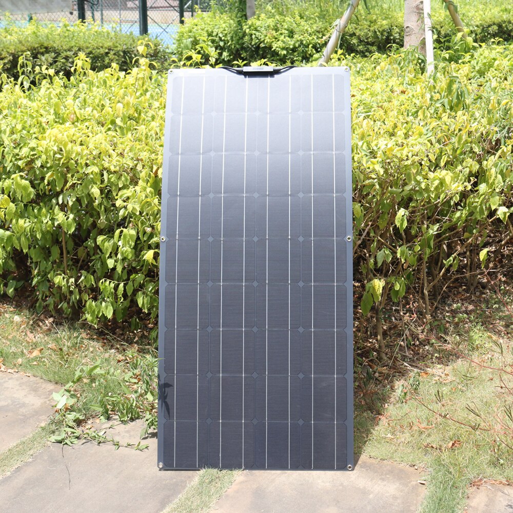 flexible solar panel 300w 150w 100w 80w 30w 20w 12v battery charger 5v usb mobile phone power bank car boat home camping travel