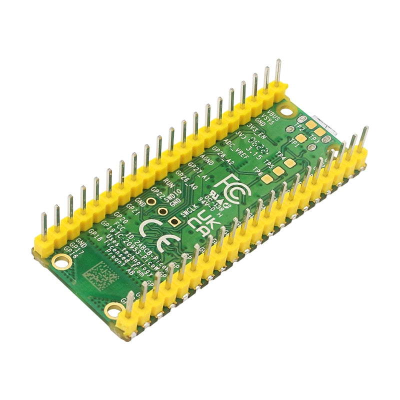 Raspberry Pi Pico W / Pico Wireless WiFi RP2040 Microcontroller Development Board for Micro Python Rasberry Pi  Pico W Module